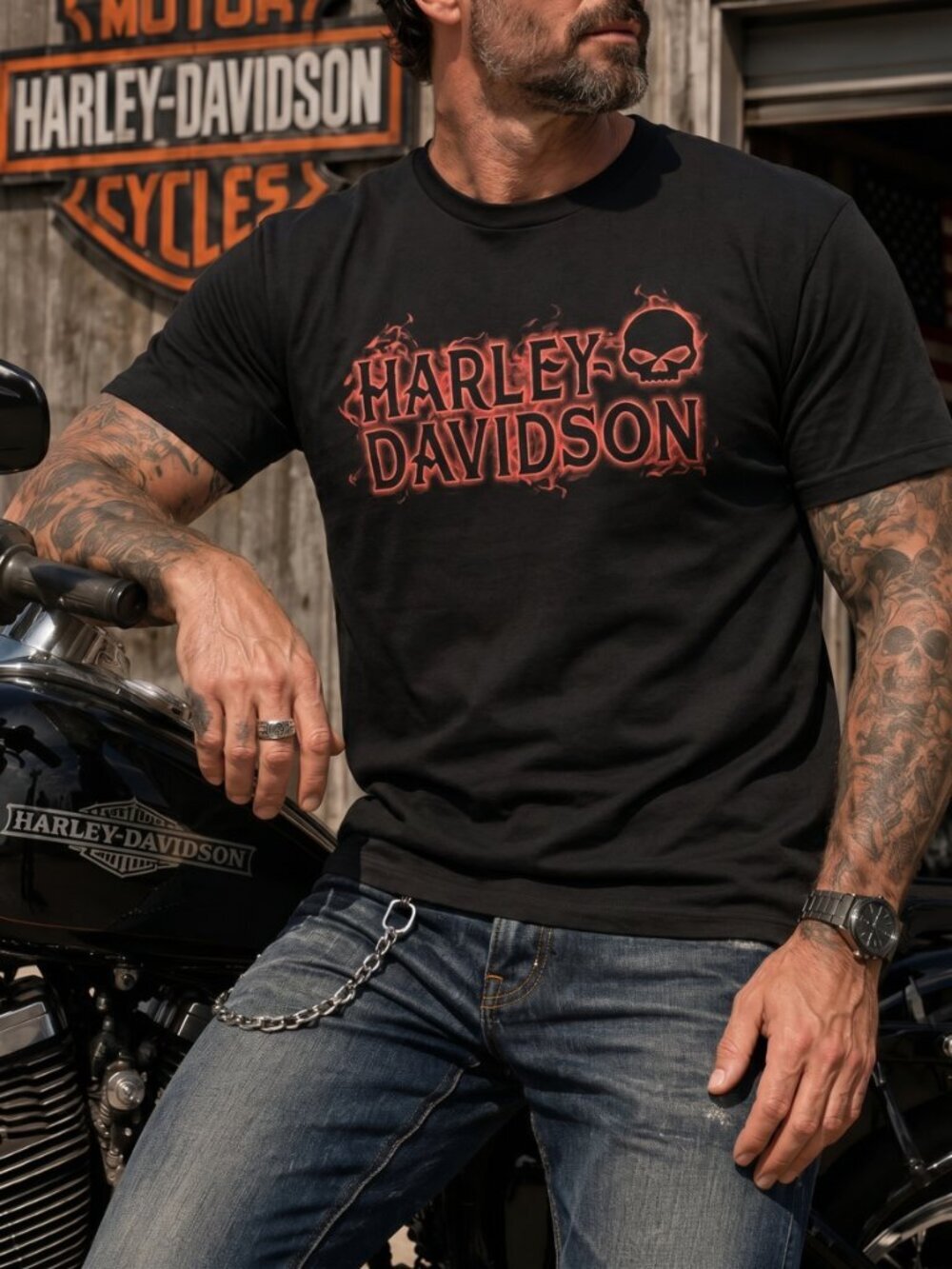 HARLEY-DAVIDSON   TSHIRT (XXL)